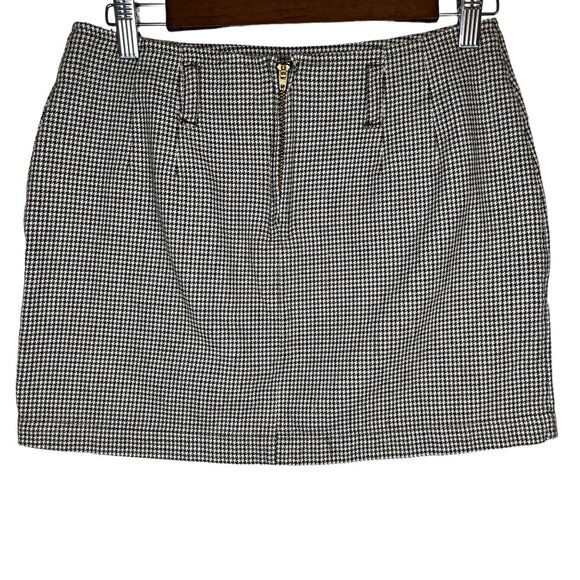 VTG Guess Houndstooth Mini Skirt S - Picture 3 of 4